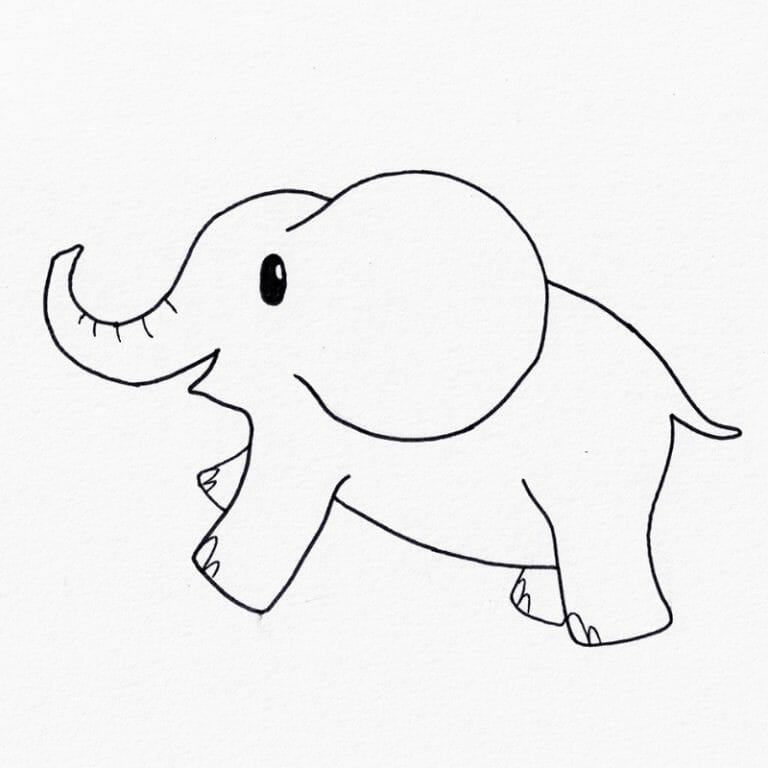 How To Draw An Elephant - Elephant World